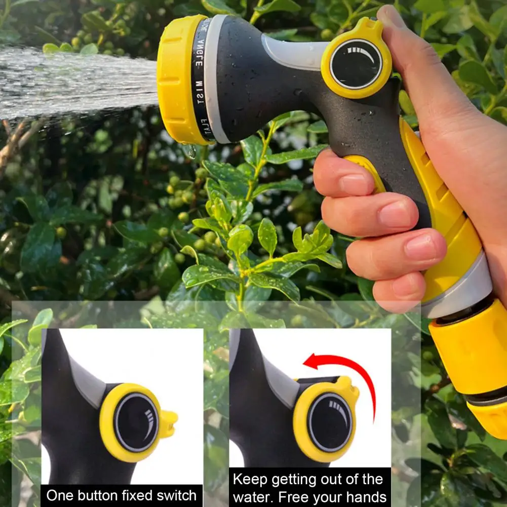 Pistola Pulverizadora De Riego De Jardín Multifuncional