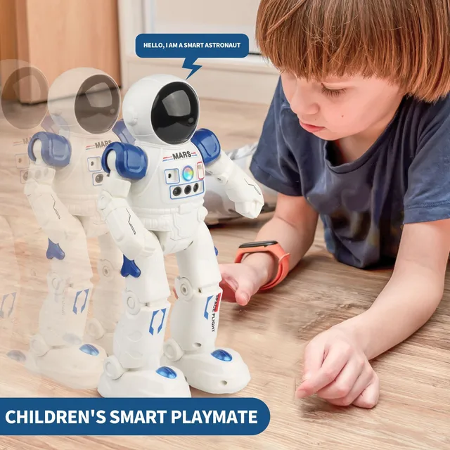 Smart Robot Toy Infrared Sensor 2.4G Dance Sing Programming Remote Control Robo Vector Intelligent Robotics Rc Toys for Kids 2