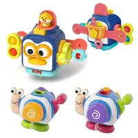 Hexahedral Busy Hand Grasping Ball Puzzle Sensory Soothing Finger Action Fine Training Toy Birthday Gift For Kids Busy Cube 2