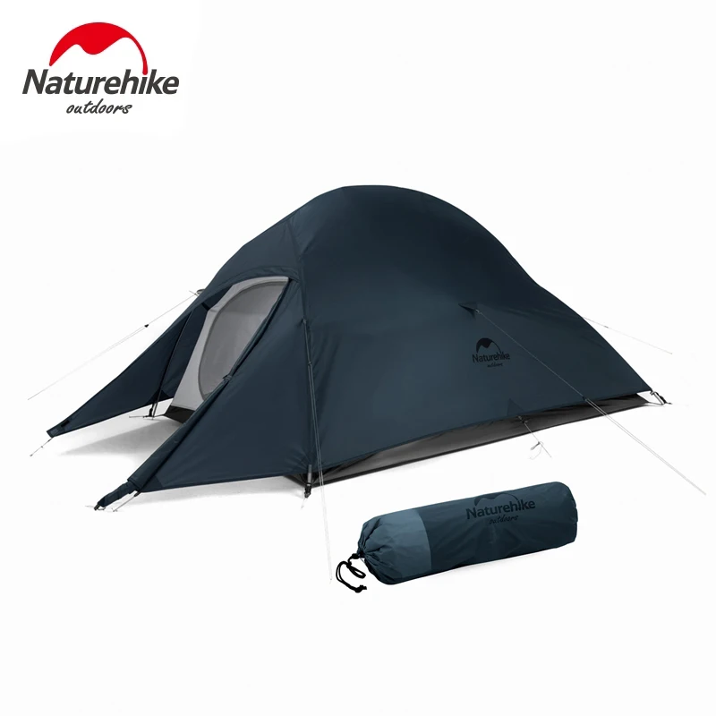 Naturehike Camping Tent Ultralight Portable Cloud Up Upgrade 1 Person Shelter Tent Folding Backpack Waterproof Travel Beach