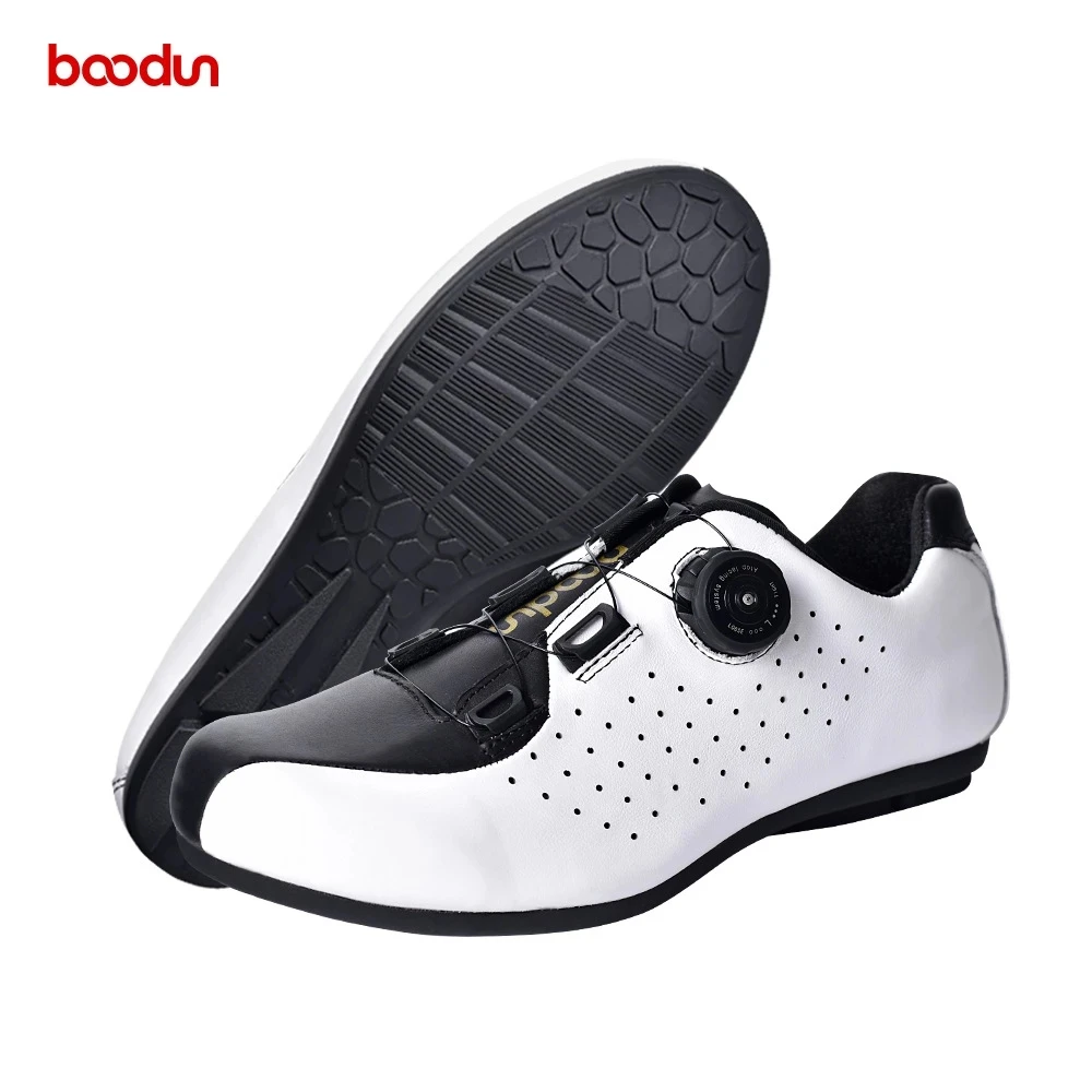 

Boodun new bicycle riding shoes men and women without lock rubber bottom riding shoes breathable non-slip casual sports shoes