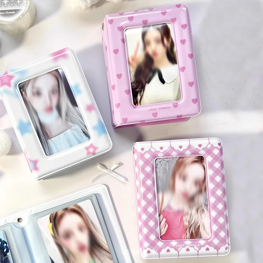 Mini Photo Album Kpop Photocard Binder, Photocard Holder Book, Business Card Book Holder, Photocard Sleeves 40 Pockets 3