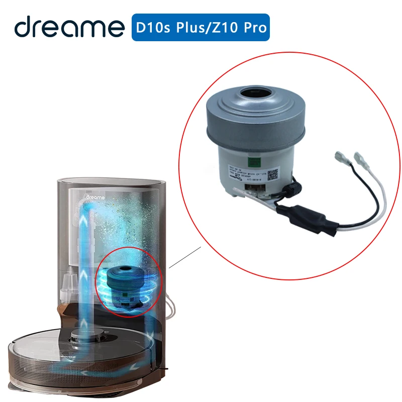 Motor para Dreame D10s Plus e Z10 Pro Sweeping Robot Acessórios Originais 120v 800w