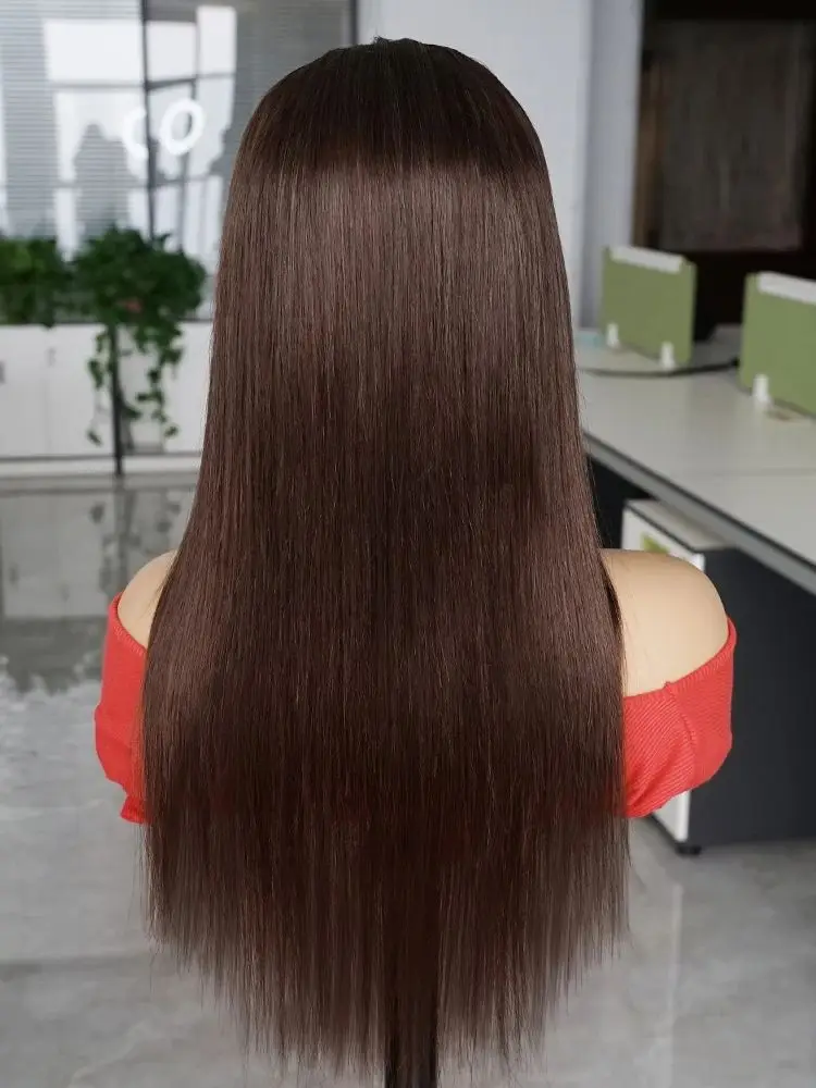 6x4 Glueless Lace Front Wig Human Hair Bleached Knots Pre-plucked Transparent 4x4 5x5 Pre-cut Lace Wig Straight Bobbi