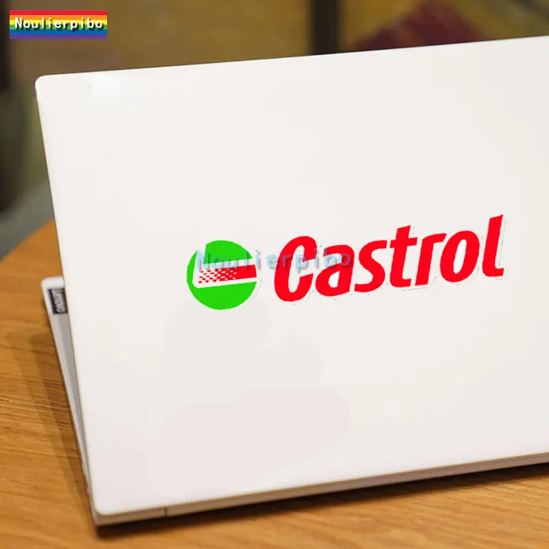 

High Quality Castrol Waterproof and Sunscreen Sticker Suitable for Motorcycle Fuel Tank Mountain Bike Trolley Case PVC Decal