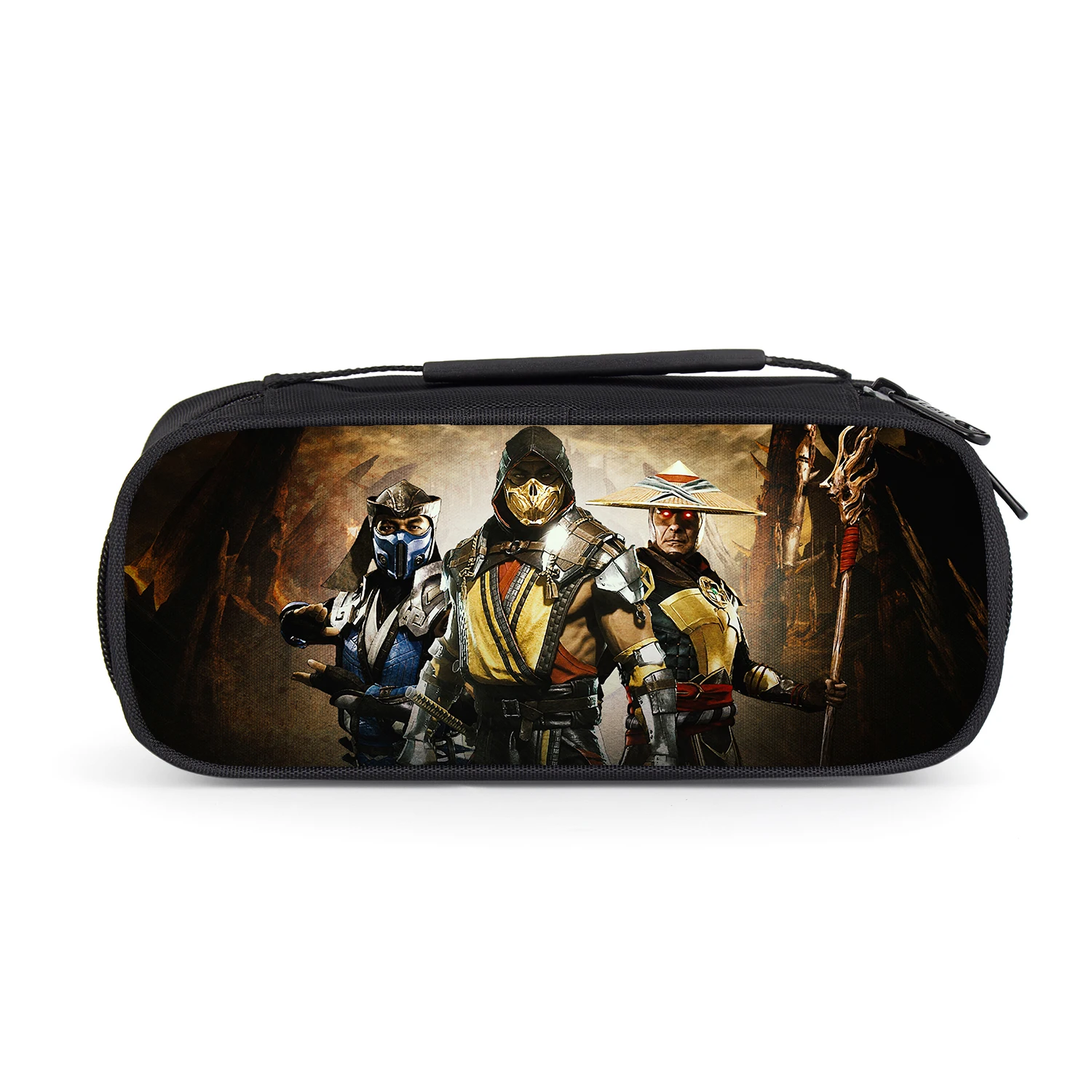 

Mortal Kombat Pencil Case Boys Girls Student Pencil Pouch Multifunction Sotrage Bags Children School Supplies Kids Wallet Purse