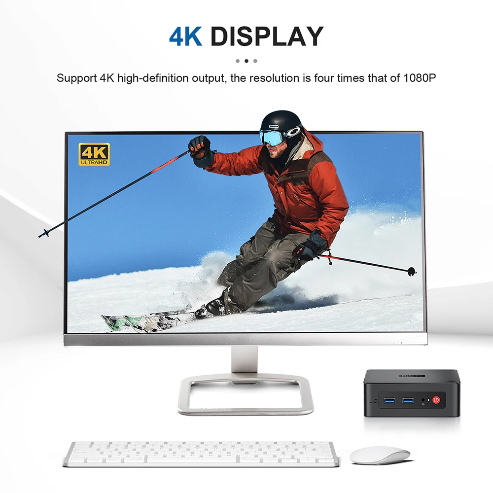 Beelink GK Mini: Intel Celeron J4125 Quad Core, DDR4 8GB, 256GB SSD, HD Port, 1000M LAN Desktop Computer Description Image.This Product Can Be Found With The Tag Names Beelink windows 10 mini pc, Mini pc intel celeron j4125, Mini pc quad core windows, Mini pc windows10 intel core