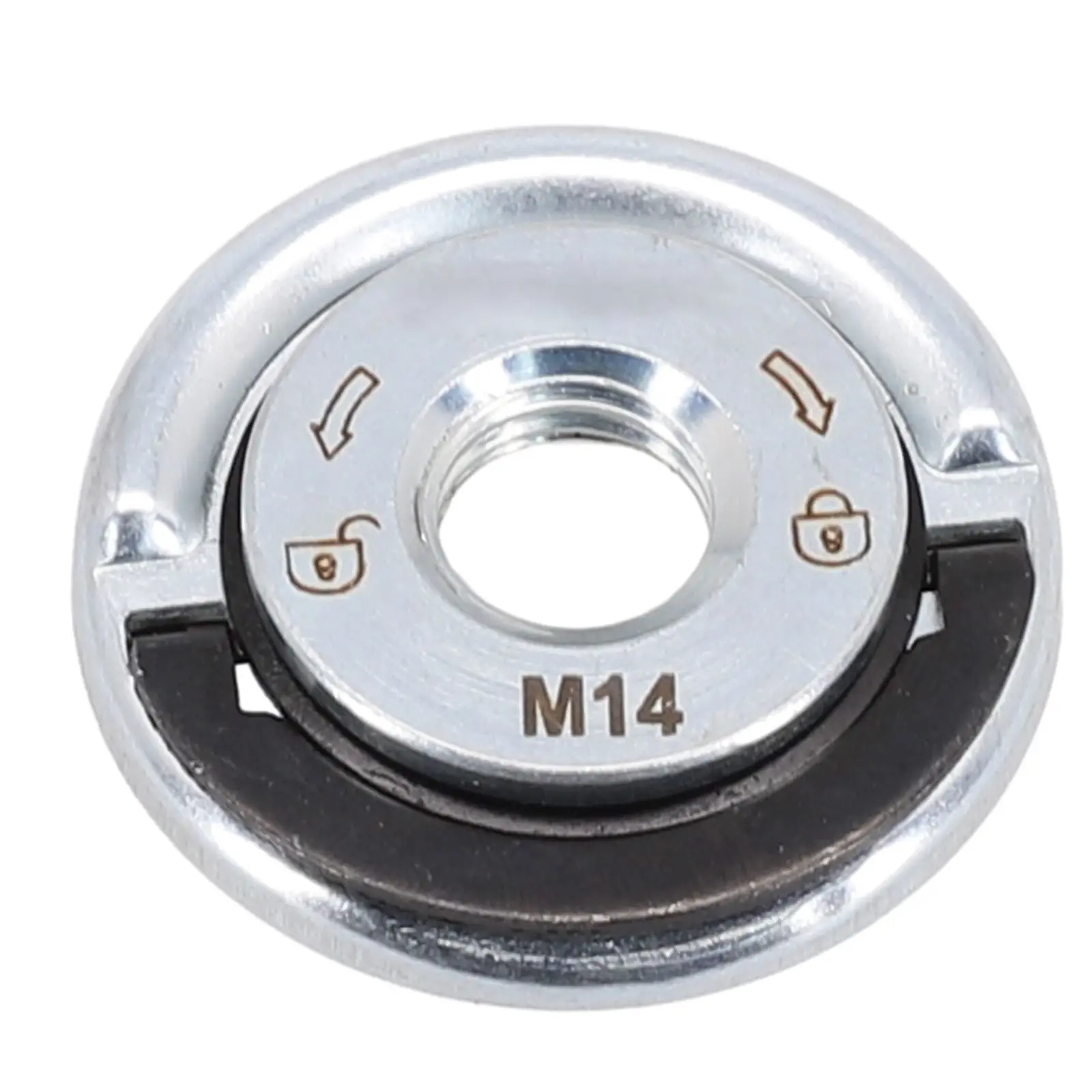 Quick Release Flange Nut M14 Thread Angle Grinder Release Locking Nut Pressing Plate Angle Grinder Clamping Flange Tools 1x angle grinder nut