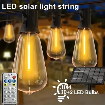 30m/100ft Outdoor Solar String Lights 1