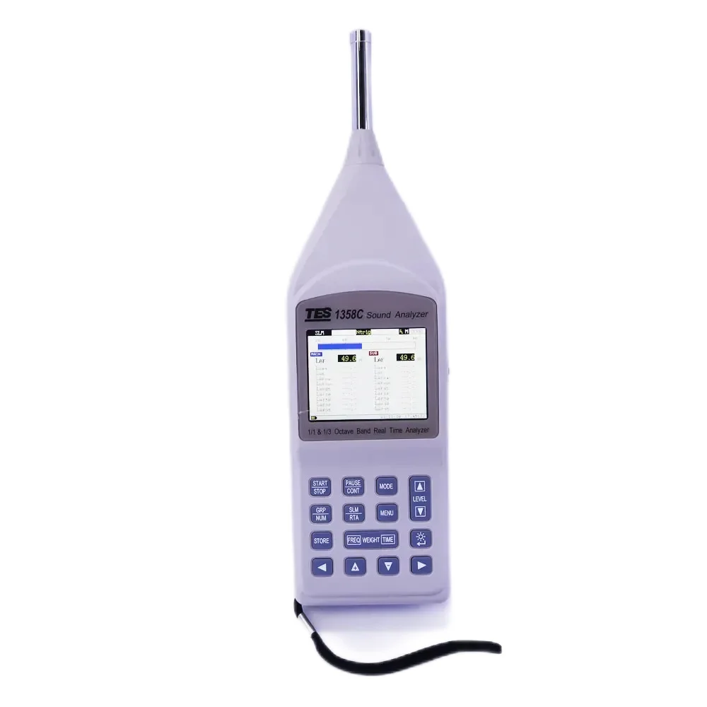 TES-1358C Digital Sound Analyzer Sound Level Meter IEC 61672-1 Class 2 30 to 130
