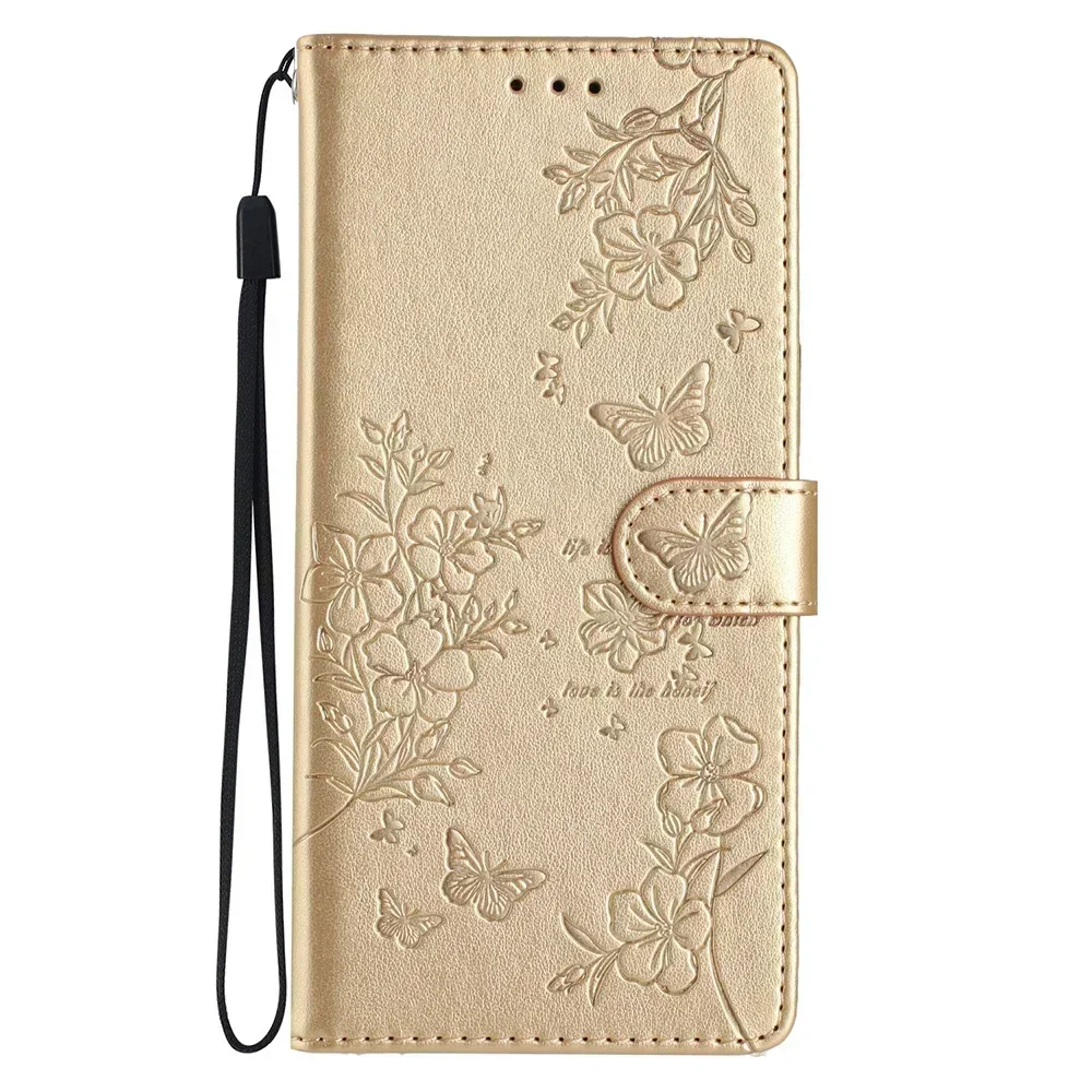Elegant Leather Wallet Phone Case with Card Storage