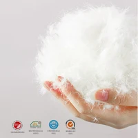 Sondeson Luxury 100% Goose Down Pillow Down-proof King Queen 100% Cotton Bedding 3D Style Rectangle Winter Bedding Pillows 1Pcs 2
