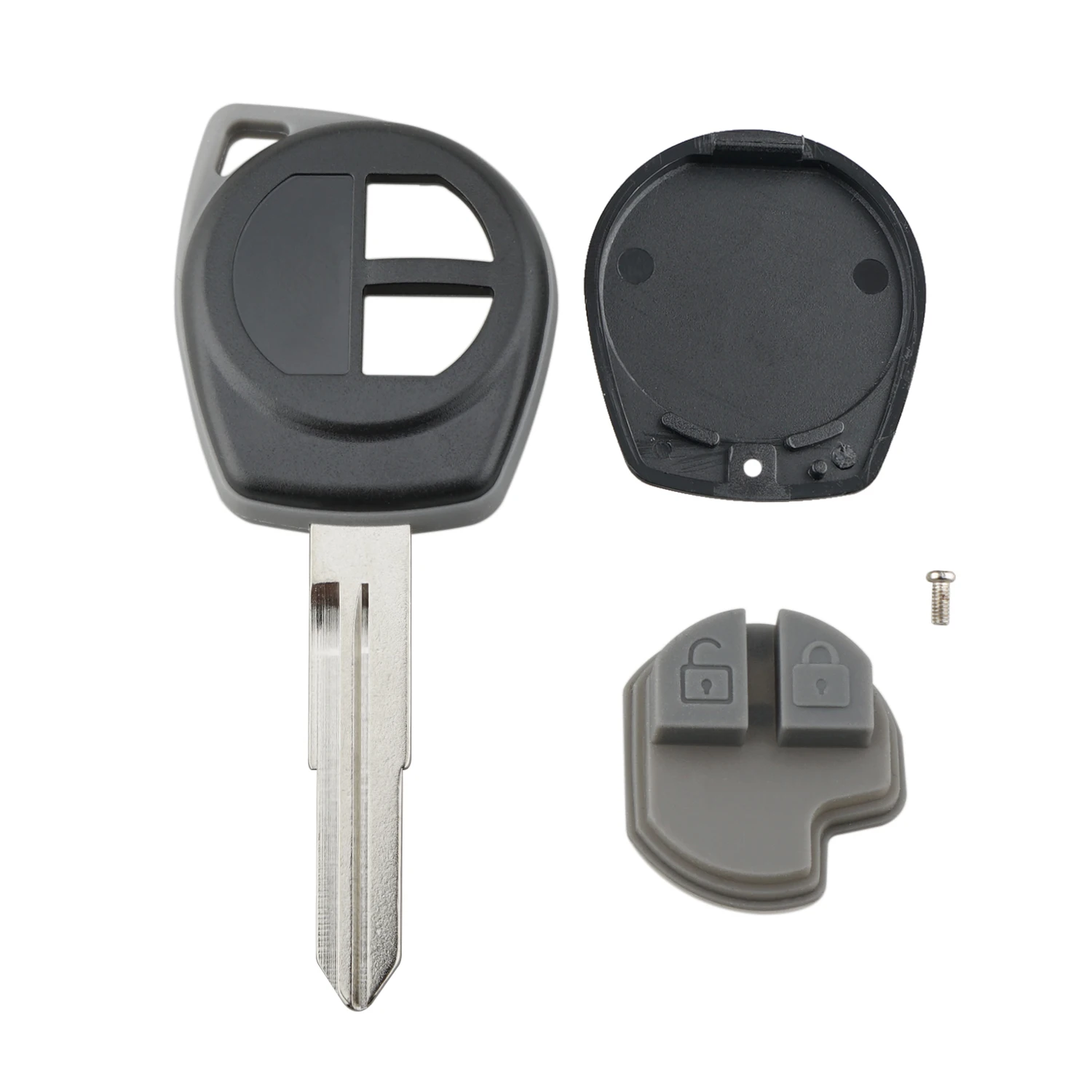 2Buttons Replacement Remote Car Key Case for Suzuki Igins Alto SX4 Vauxhall Agila 2005-2010