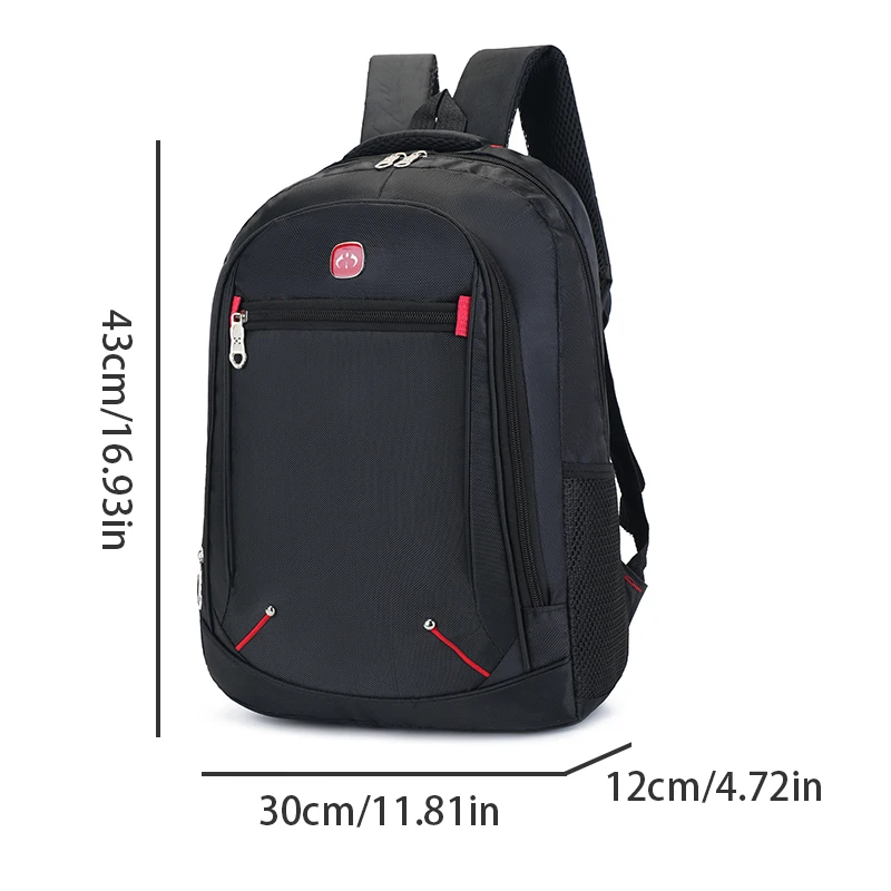 Men's Backpack - Large Capacity, Adjustable Shoulder Strap, Suitable for Campus, School, Travel, and Work, Travel Backpack