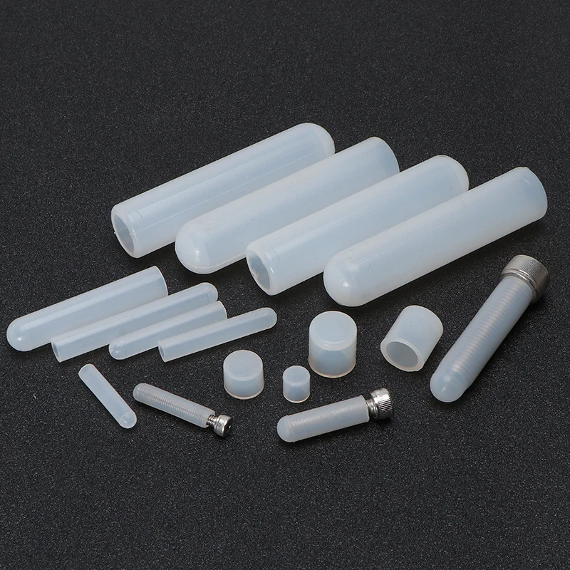 

Silicone Sleeve Cap Cover High Yemperature Yhermostability Rubber Screw Thread Caps Waterproof Jacket Plugs Protective Lid Soft