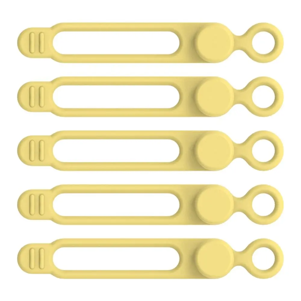 유선폰 케이블 정리용 오거나이저, 재사용 가능한 케이블 타이, 코드 정리 스트랩, 케이블 고정 스트랩