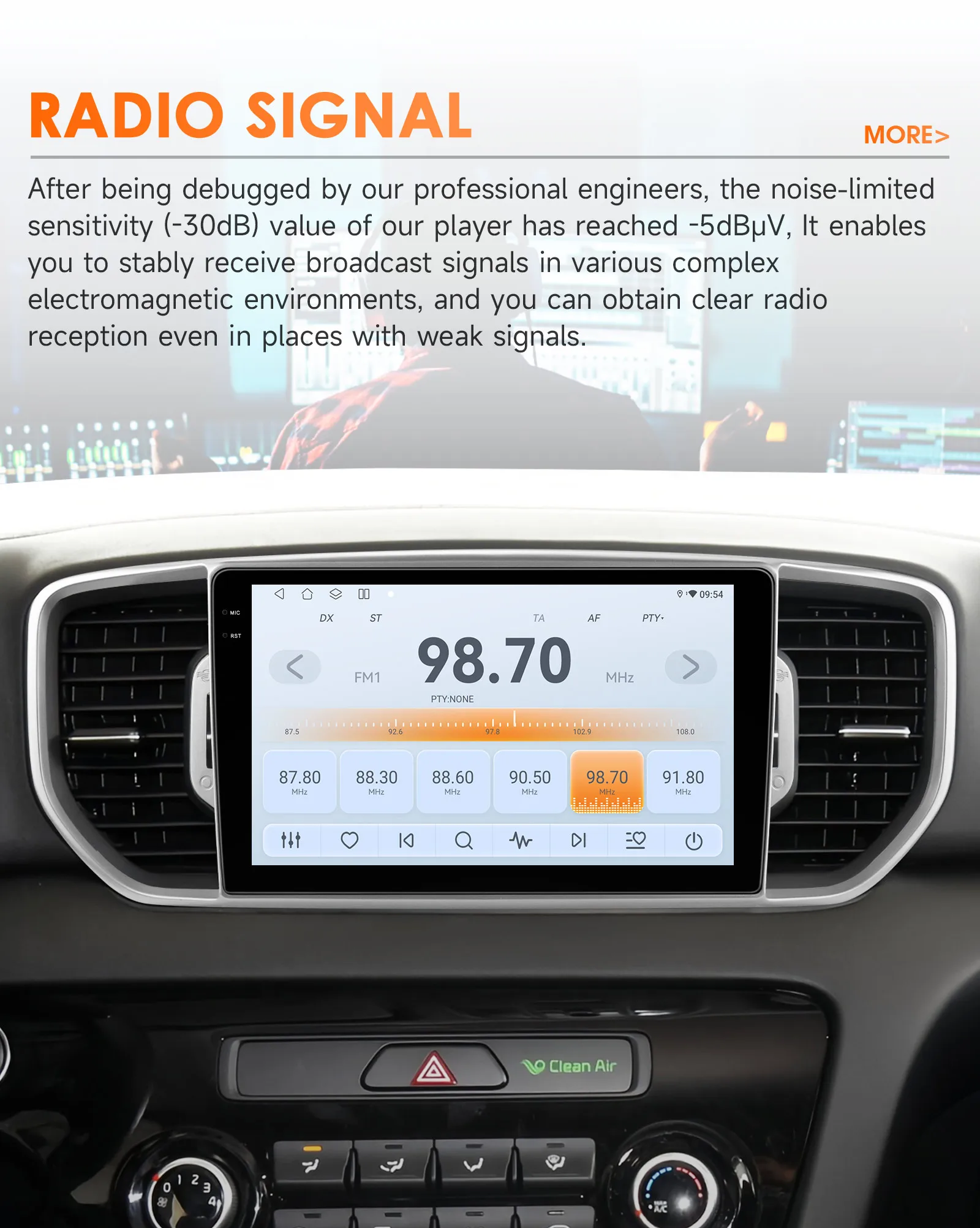 Hizpo 8Core 2Din Android 14 Autoradio für KIA Sportage 4 KX5 2016-2018 Auto Multimedia GPS 4G Carplay von Qualcomm Snapdragon 6115 – Detail 19
