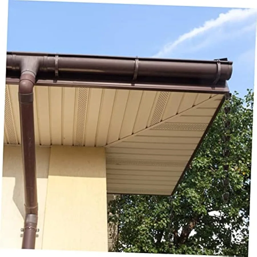 Garden Rain Chain Catcher Gutters Guttering Cup Bell Water Chain Decor Sprinklers Pool Raincoat Chains Windproof Chime Umbrella