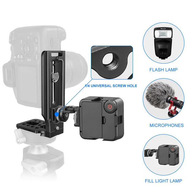 Staffa A L Per Fotocamera Verticale Arca Swiss - Universale Per Canon, Nikon, Sony, DJI Osmo - Foto 11