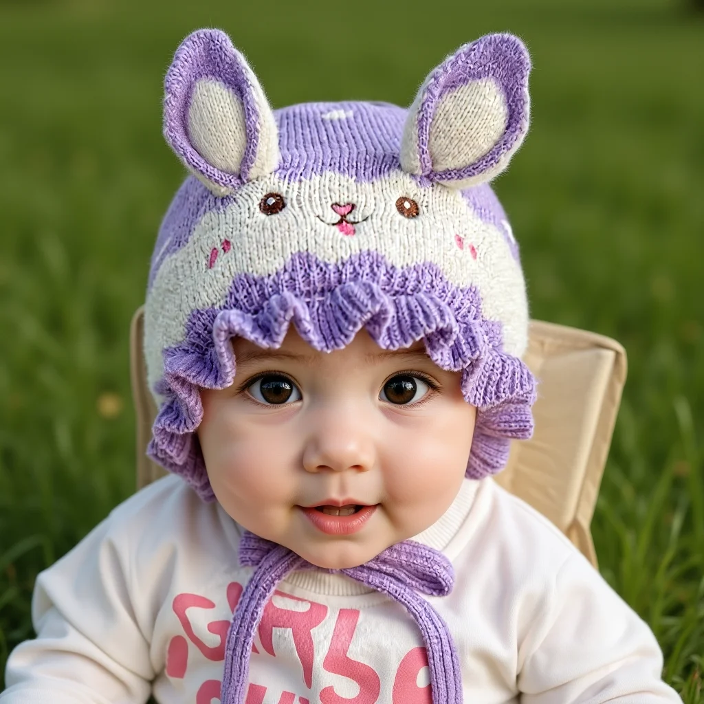 Soft Knitted Baby Beanie Hat for Newborn Infant Toddler