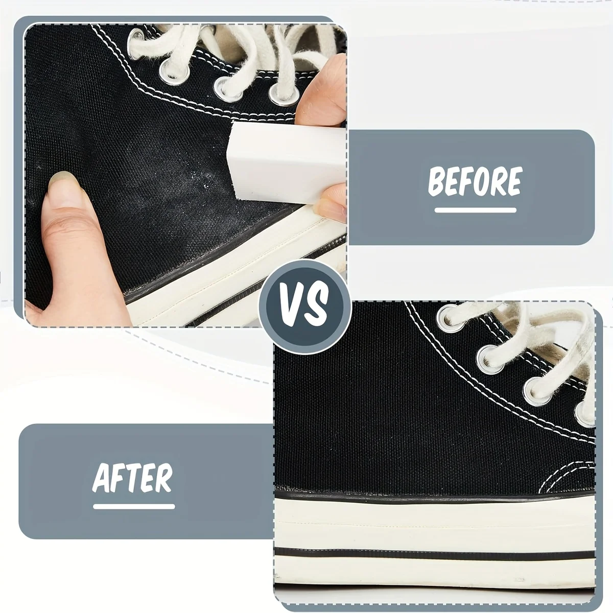 4pcs-Pack Sneakers Canvas Cleaning Shoes Shine, Cowhide Suede Shine. Leather Shoes Boots Stains Discoloration Shoe Shine