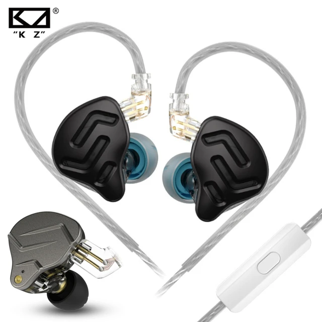 KZ EDX PRO Dynamic Earphones HIFI Bass Earbuds In Ear Monitor Earphone with  cable Sport Noise Cancelling Headset KZ EDXPRO