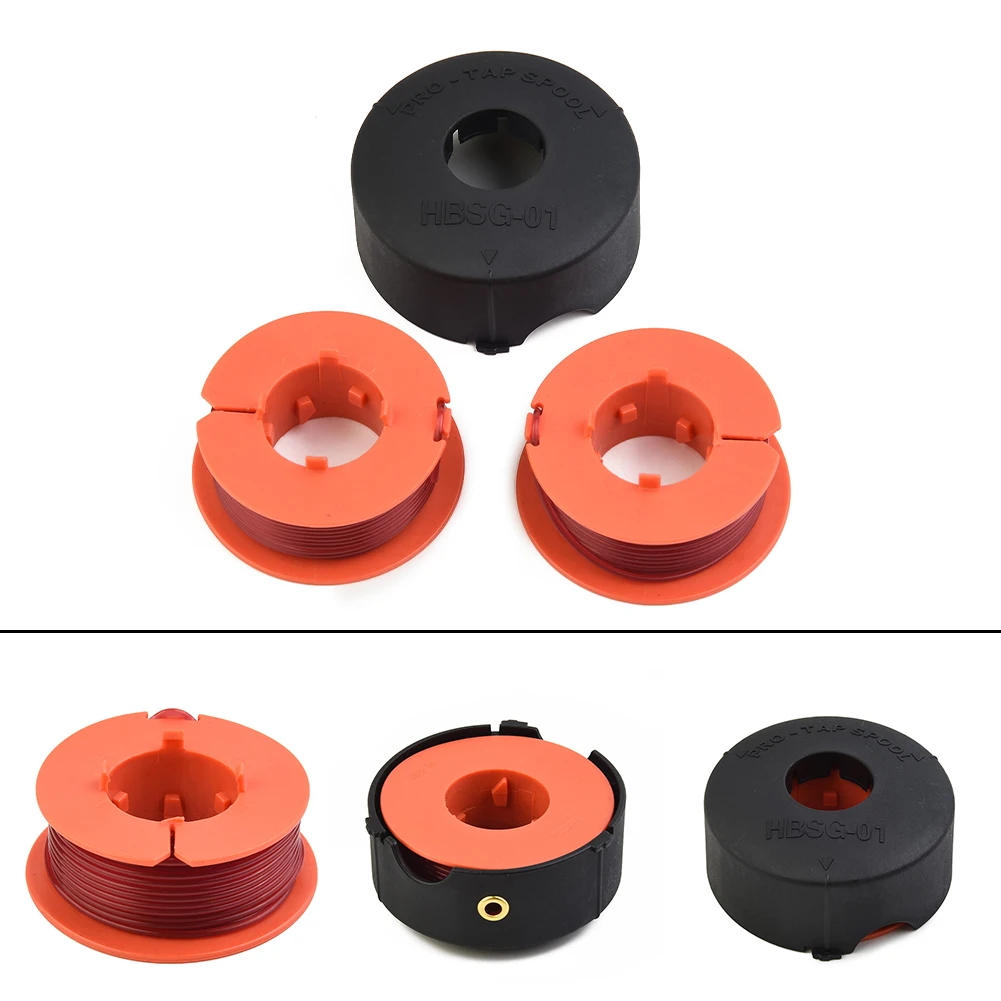 

Spool Cover Head & 2 Line Fit For Bosch Pro Tap Trimmer Art23 Art26 Art30 Art2300 Art300 Art2600 Garden Power Tool Parts