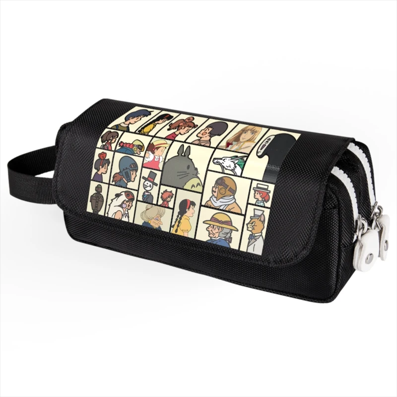 

Cartoon Anime Totoro Pencil Cases Large Capacity Pencil Bag Pouch Holder Box Girls Student Stationery Organizer School Supplies