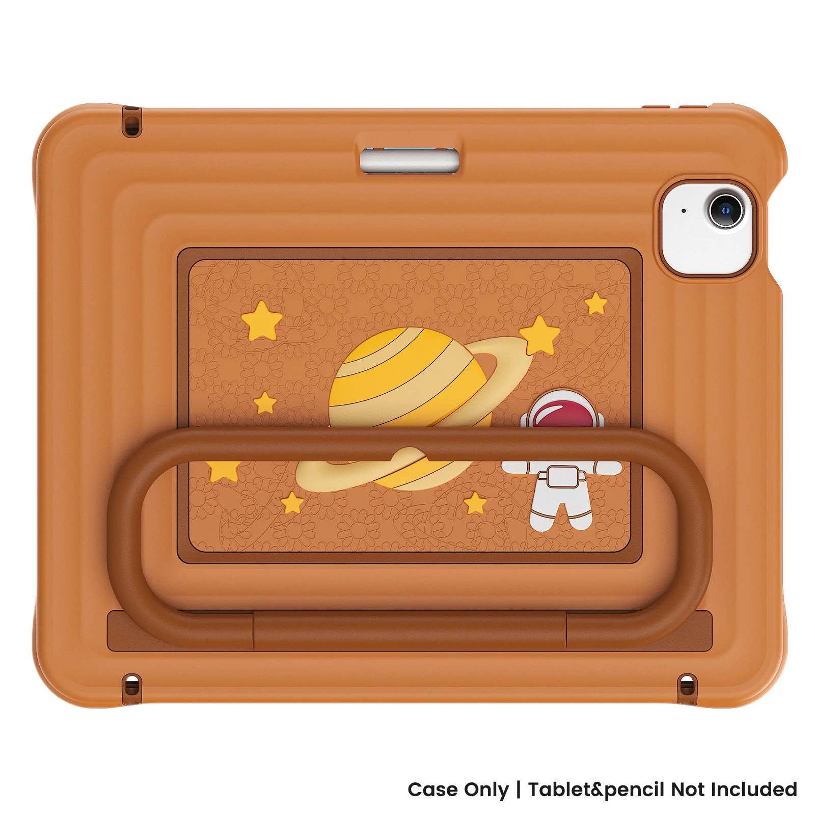 Children's Shockproof Tablet Case - Multi-Purpose Design with Handle Stand and Pencil Holder