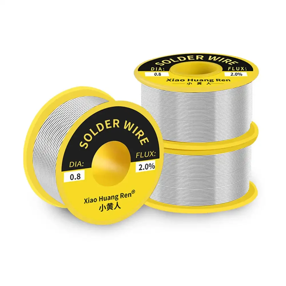 1PC 60/40 Solder Wire Soldering Welding Flux 1.5-2.0% Iron Solder Wire Rosin Core Tin Reel 50g Diamater 0.5 0.6 0.8 1 1.2mm soldering wire