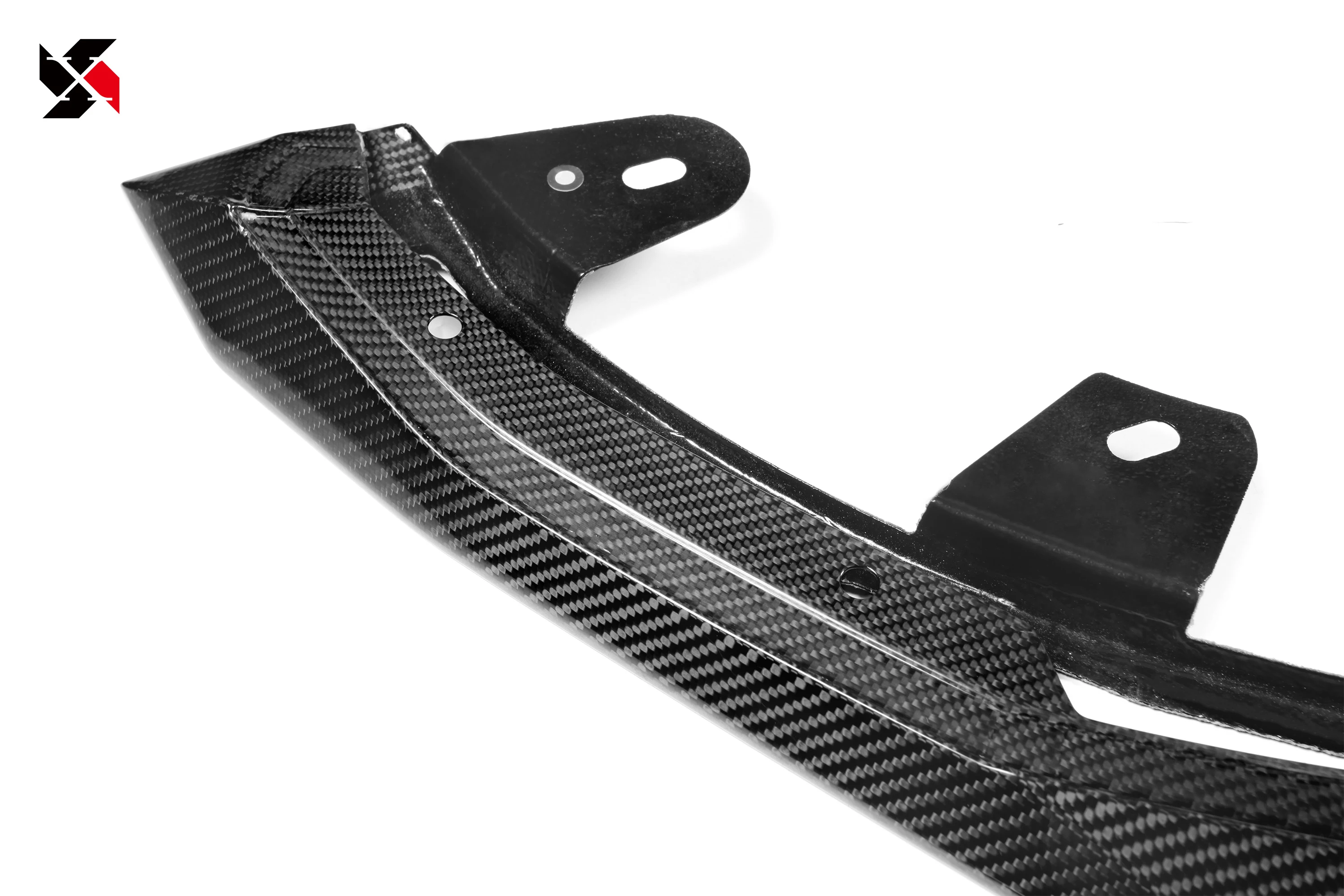 3Psc Dry Carbon Front Bumper Lip Splitters Body Kit Scratch Protector For BMW 2 Series G42 220i 220d 230i Coupe M-sport -IN