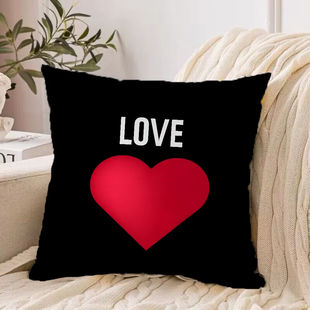 Federa A Cuore 45X45 Cuscini Fodere Dazai Studio Ghibi Articoli Huggy Wuggy Gromit Fodera Per Cuscino Di Lusso Bubu E Dudu Jinx