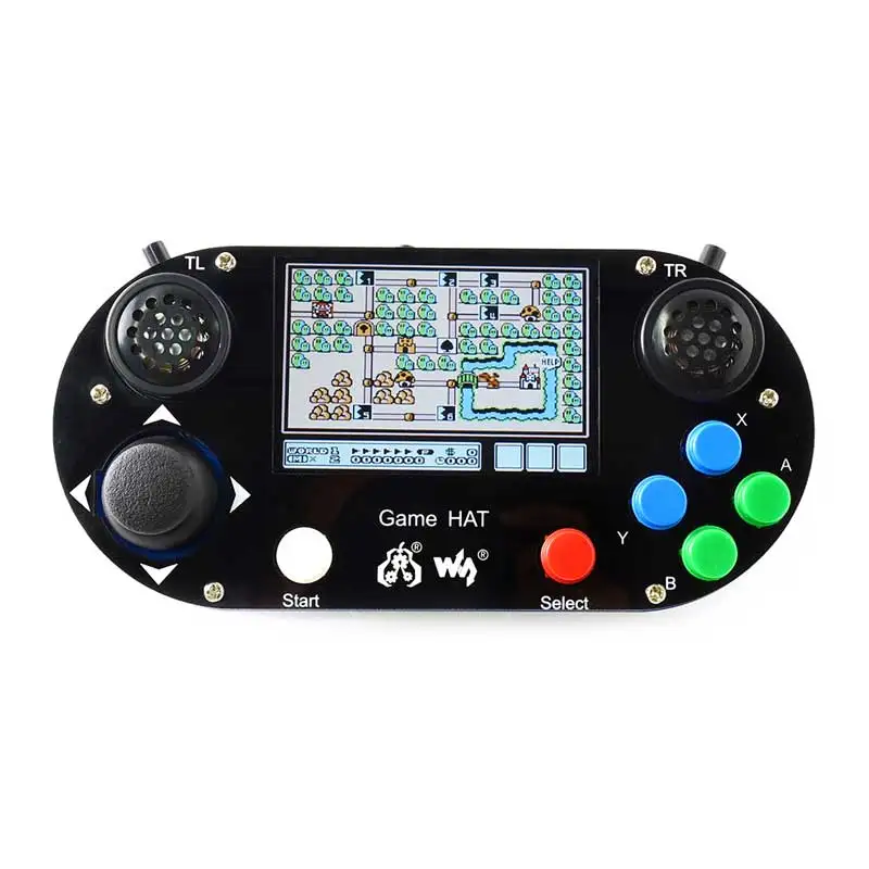 Raspberry Pi Game Hat Lcd Da 3.5 Pollici Compatibile Con Hdmi Gamepad A Bordo Per Raspberry Pi 3B +/4B Zero W Retropie Con Custodia