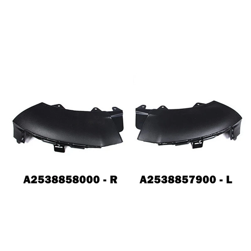 메르세데스 벤츠 GLC X253 W253 GLC 220D 용 자동차 왼쪽 앞 범퍼 코너 랩, 앞 범퍼 코너, A2538857900 부품 액세서리