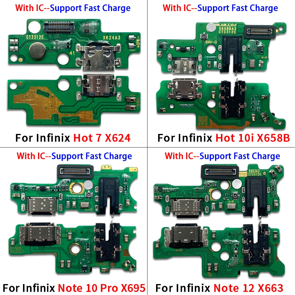 USB Power Charging Connector Board Plug Port Dock Flex Cable