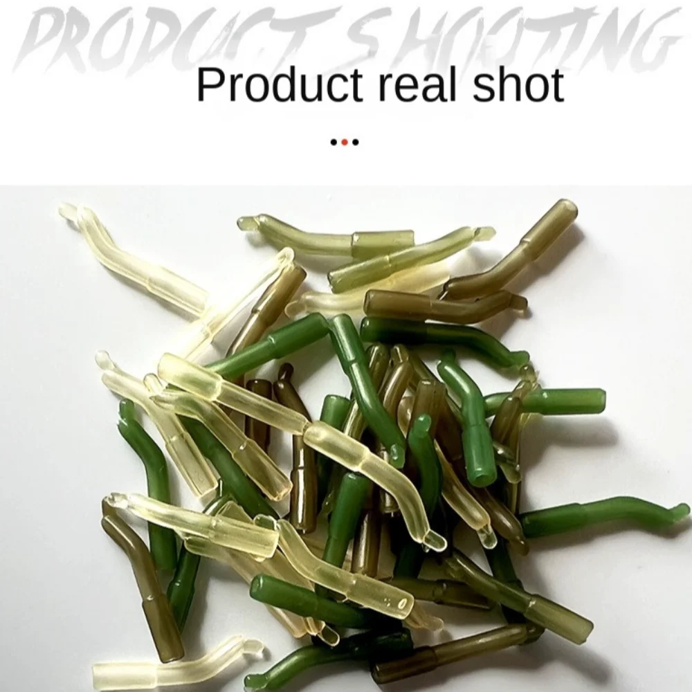 D Rig kickers Fishing Tackle Kit Tail Carp Fish Accessories Heavy Duty Tool Rubber Tip Tubes European Top Hook Sleeve