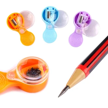 휴대용 미니 기계식 연필깎이, 두꺼운 연필깎이, 학용품 선물, 한국 문구, 2.0mm, 10 개, 20 개, 30 개
