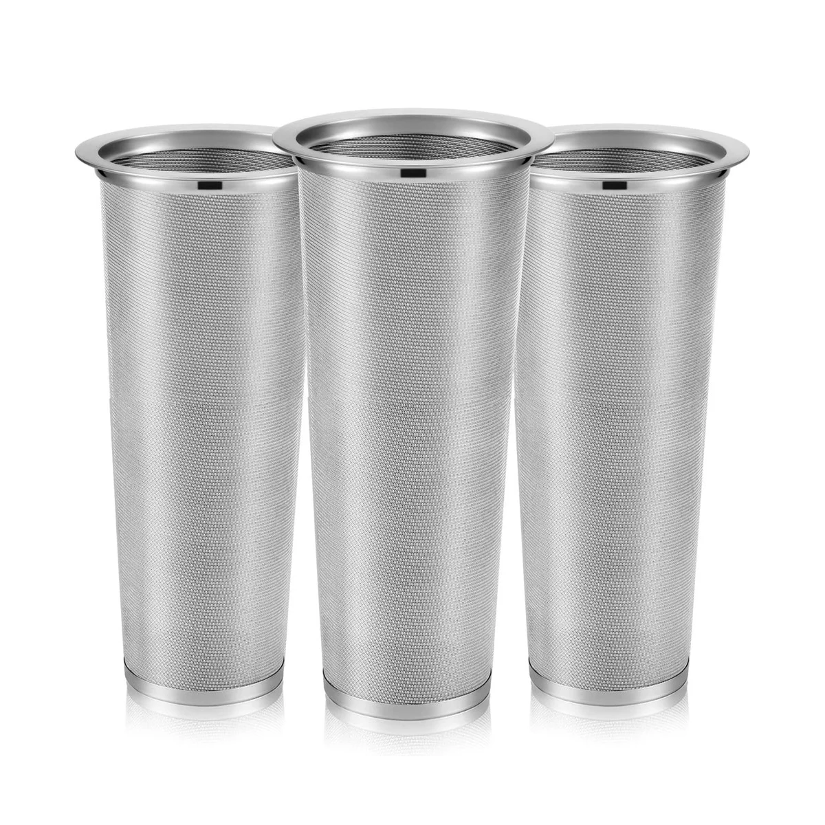 

3PCS Cold Brew Coffee Filter Stainless Steel Filter Coffee Tea Infuser Coffee Strainer Masons Canning Jar Mesh Filter