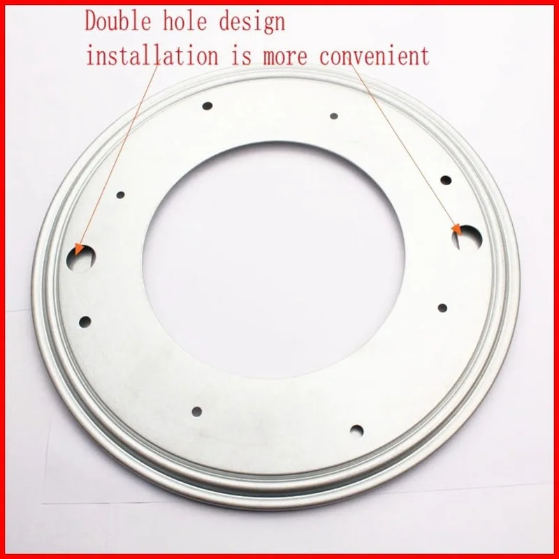 Piastra Girevole Lazy Susan da 4, Giradischi Quadrata con Cuscinetti a Sfera in Acciaio Rotazione a 360° Piastra di Montaggio, per Mobili Spin, Banco di Mostra, TV, Tavolo, Computer, Sgabello da Bar