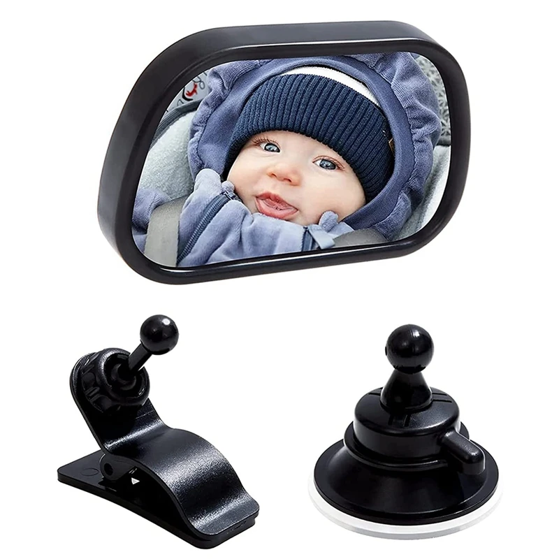 Universal Car Rearview Mirror Car Adjustable Baby Car Mirror Car Baby