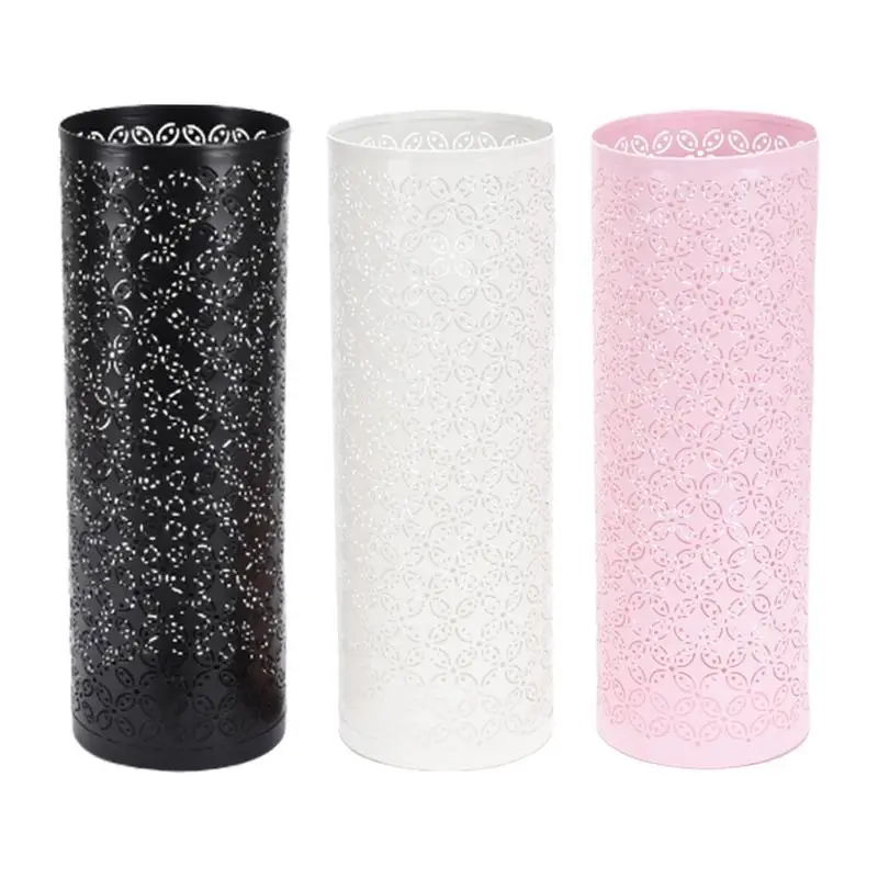 

Umbrella Bin Free Standing Umbrella Holder round metal umbrella stand Rectangular Umbrella Stand for Office Entrance Home Use