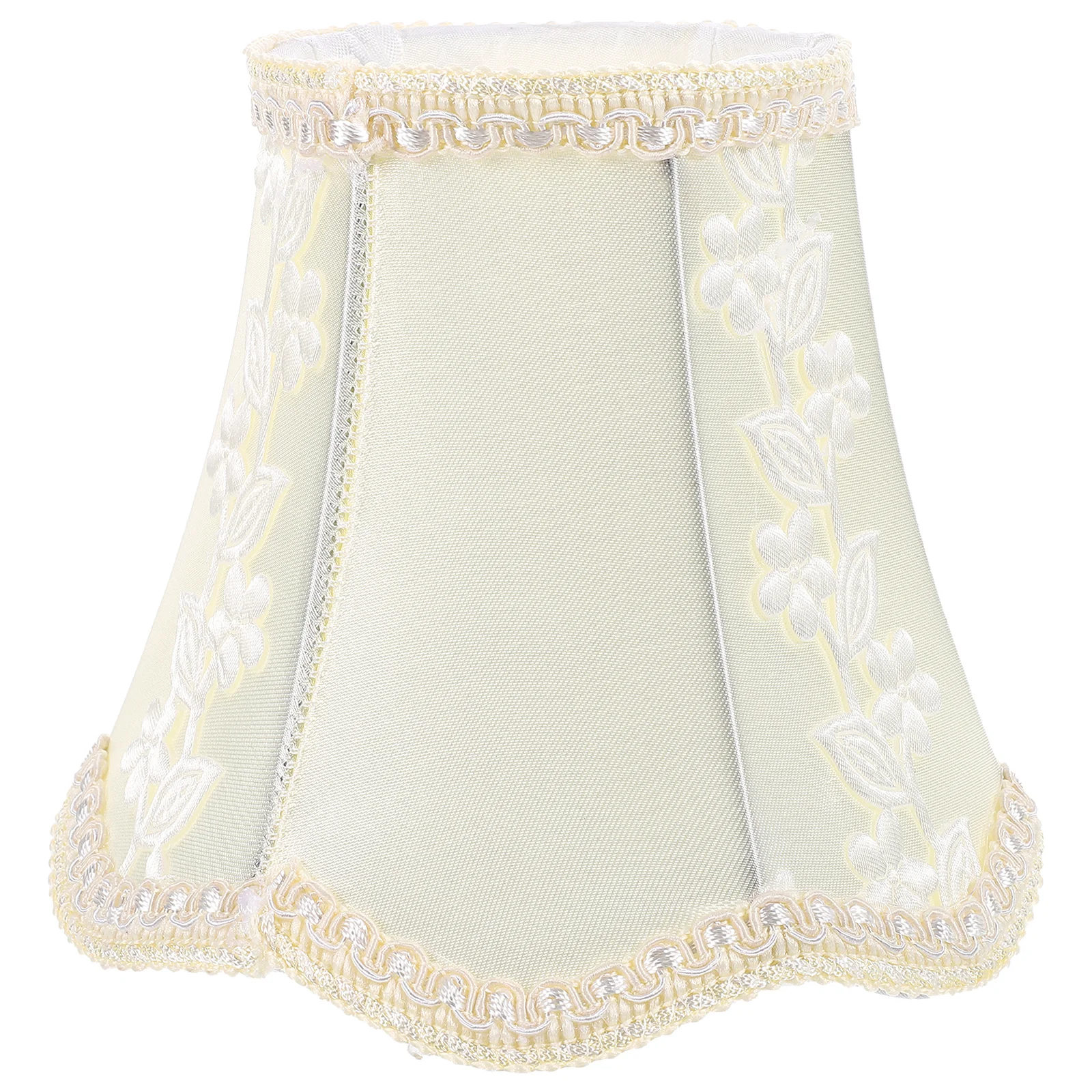 

Chandelier Lampshade Wave Table Lamp Shade Clip- On Drum Lamp Shades Cloth For Table Floor Wall Lamp Light Accessory