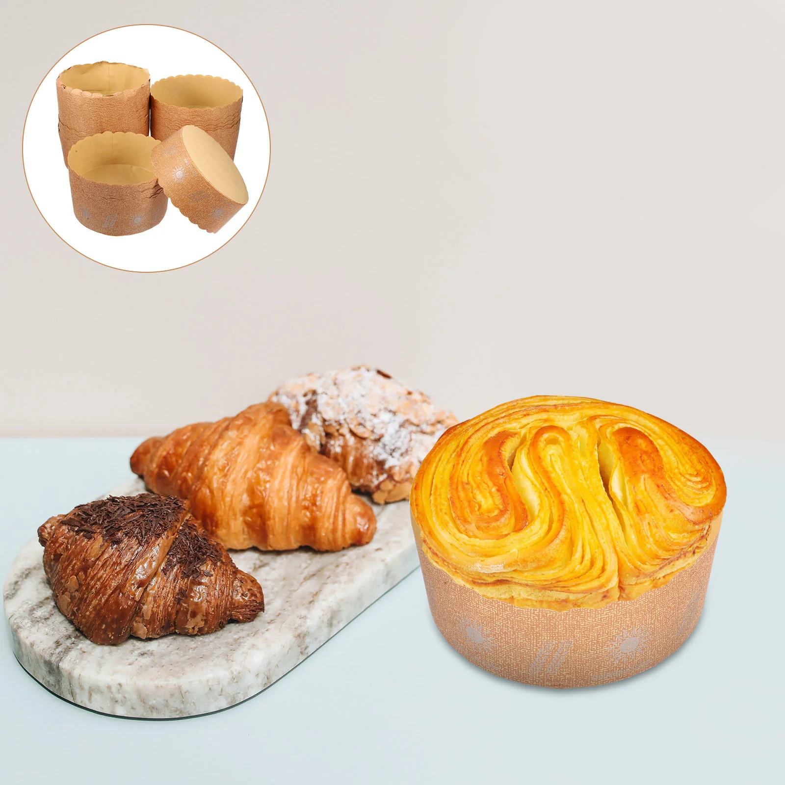 

Paper Cups Muffin Liners Bread Baking Jumbo Brownie Cake Tray Pan Size Crumbcake Papers Cupcake Molds