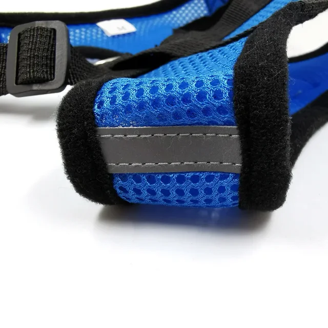 Dog Harness Walking Lead Leash For Small Dogs Collar Polyester Adjustable Mesh Puppy Cat Harness Vest For Medium Pet Accessories 5