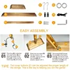 Creative Wooden Hook Ring Game Fast-paced Bar Drinking Interactive Two-player Battle Toss Game Adult Children Family Party Toy 5