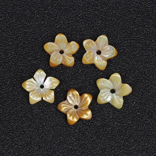 Natural SeaShell Flower Mother-of-pearl Shell Large Beads for Jewelry Making  DIY Necklace Brooch Hairpins Jewelry Accessories - AliExpress