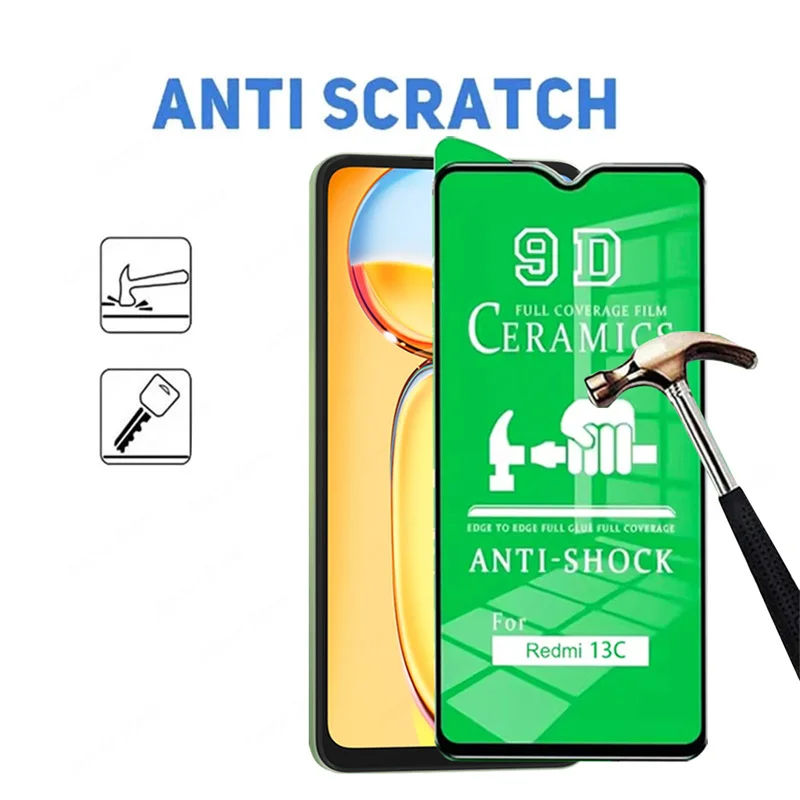 4-Pack Clear Ceramic Screen Protector - Soft HD Film