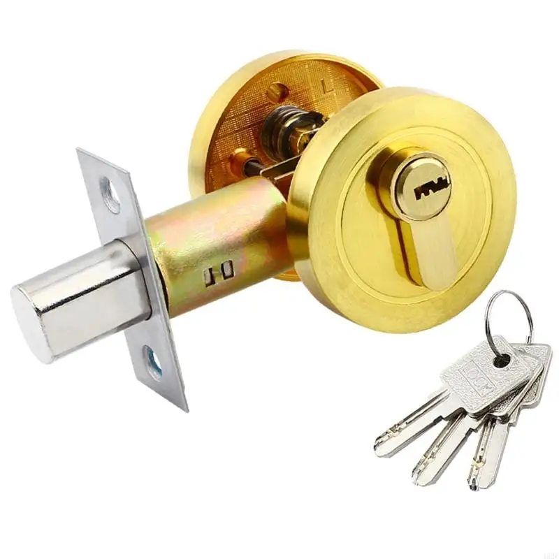 462F Practical Single Cylinder Deadbolts for Front Door Bedroom Bathroom Use