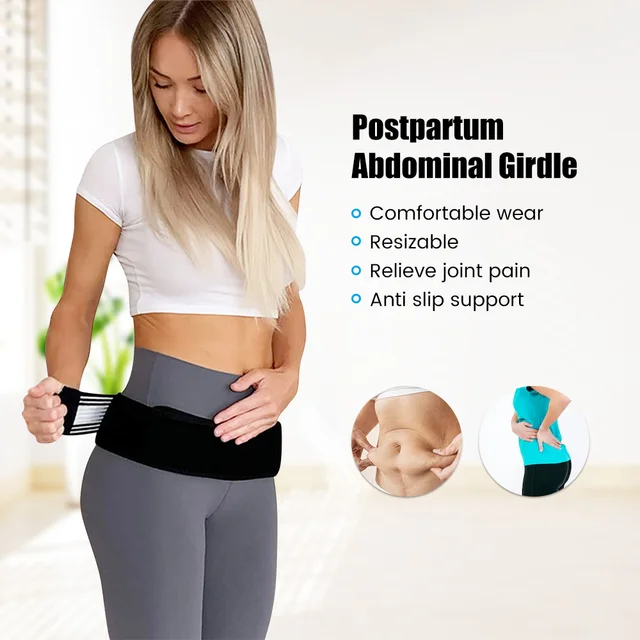 110cm 120cm 140cm Sacroiliac SI Joint Hip Belt Lower Back Support-Hip Braces for Hip Pelvic Support Belt Sciatica Pelvis Lumbar 2