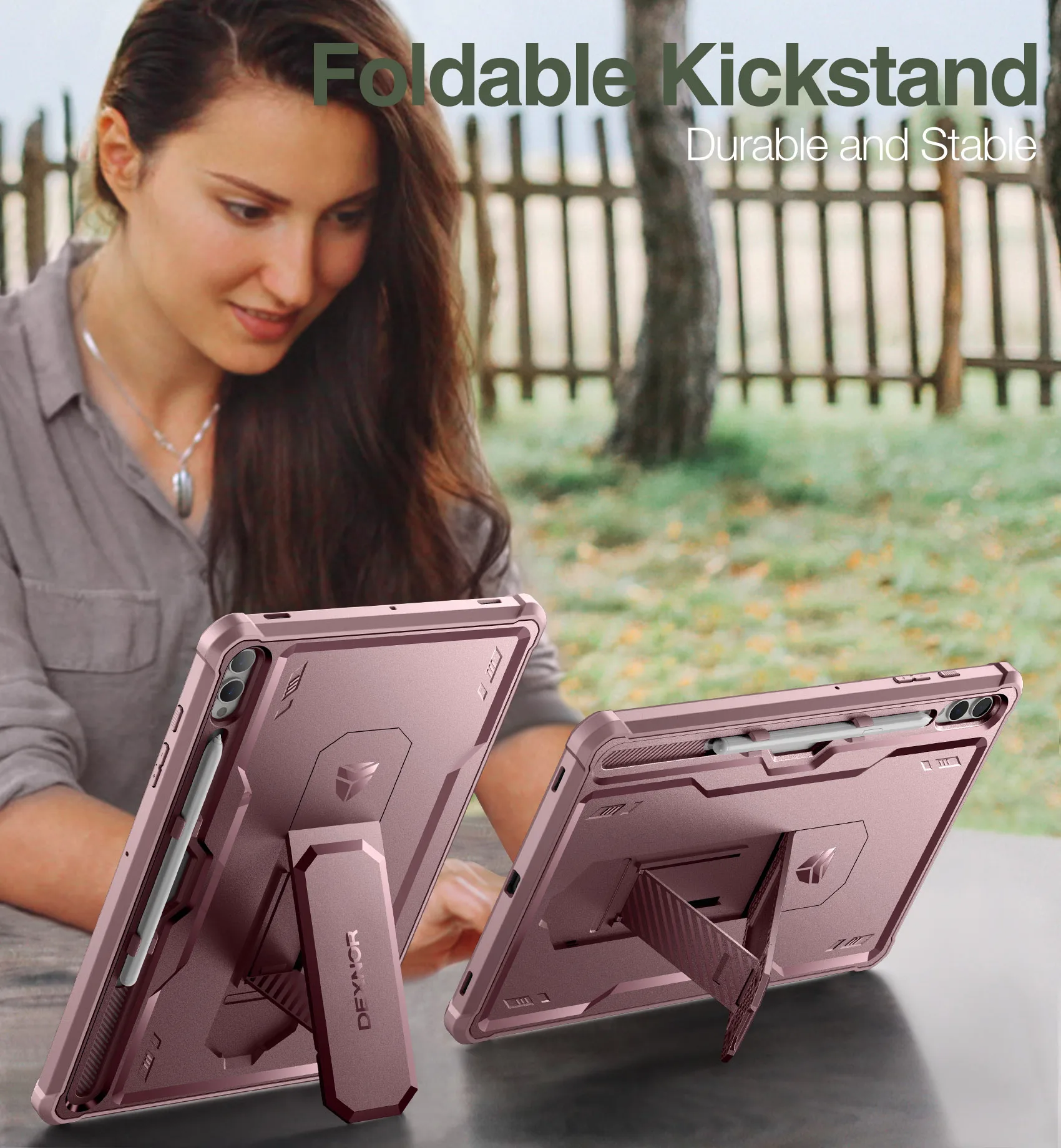 em protetor de tela, Kickstand com Pen